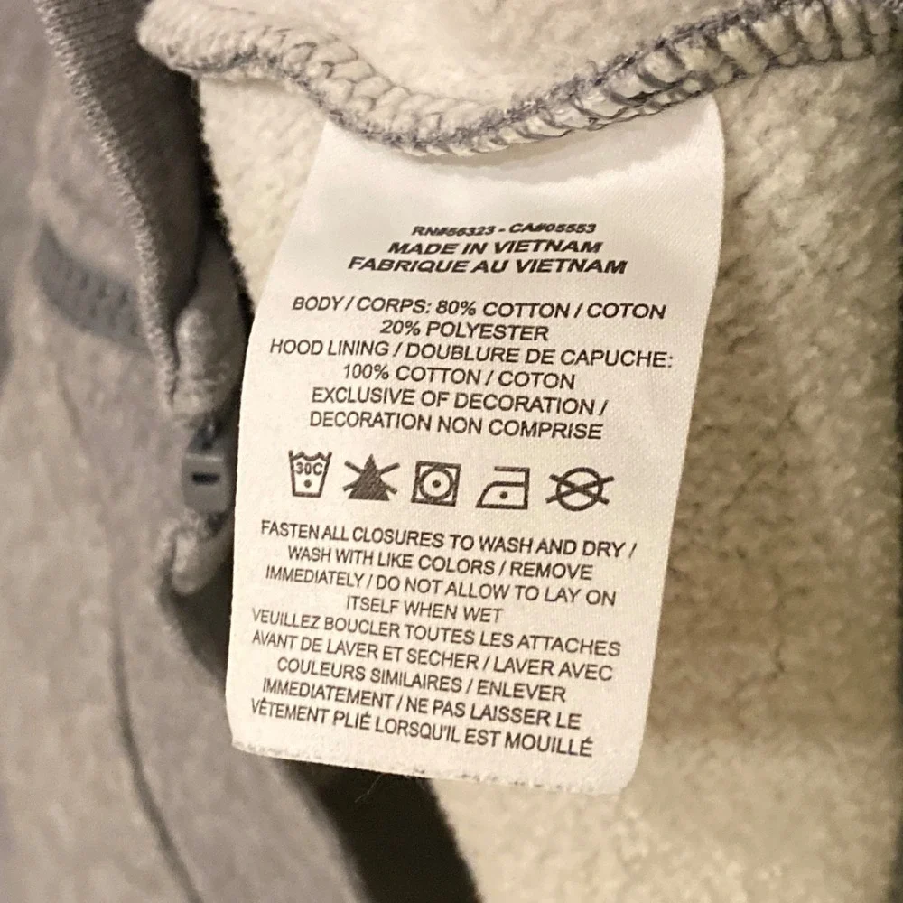Jordan Jumpman Full-Zip Hoodie Large Grey Hooded Flight Essential Sweatshirt GUC